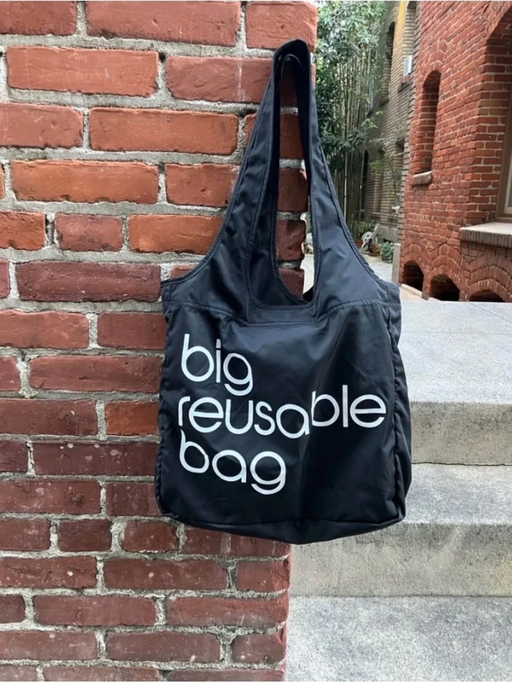 Bloomingdale's x Bibba Black 'Big Reusable Bag' Tote